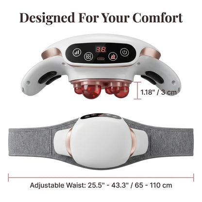 Abdominal Massage Belt - Belly Comfort Without Tight Compression