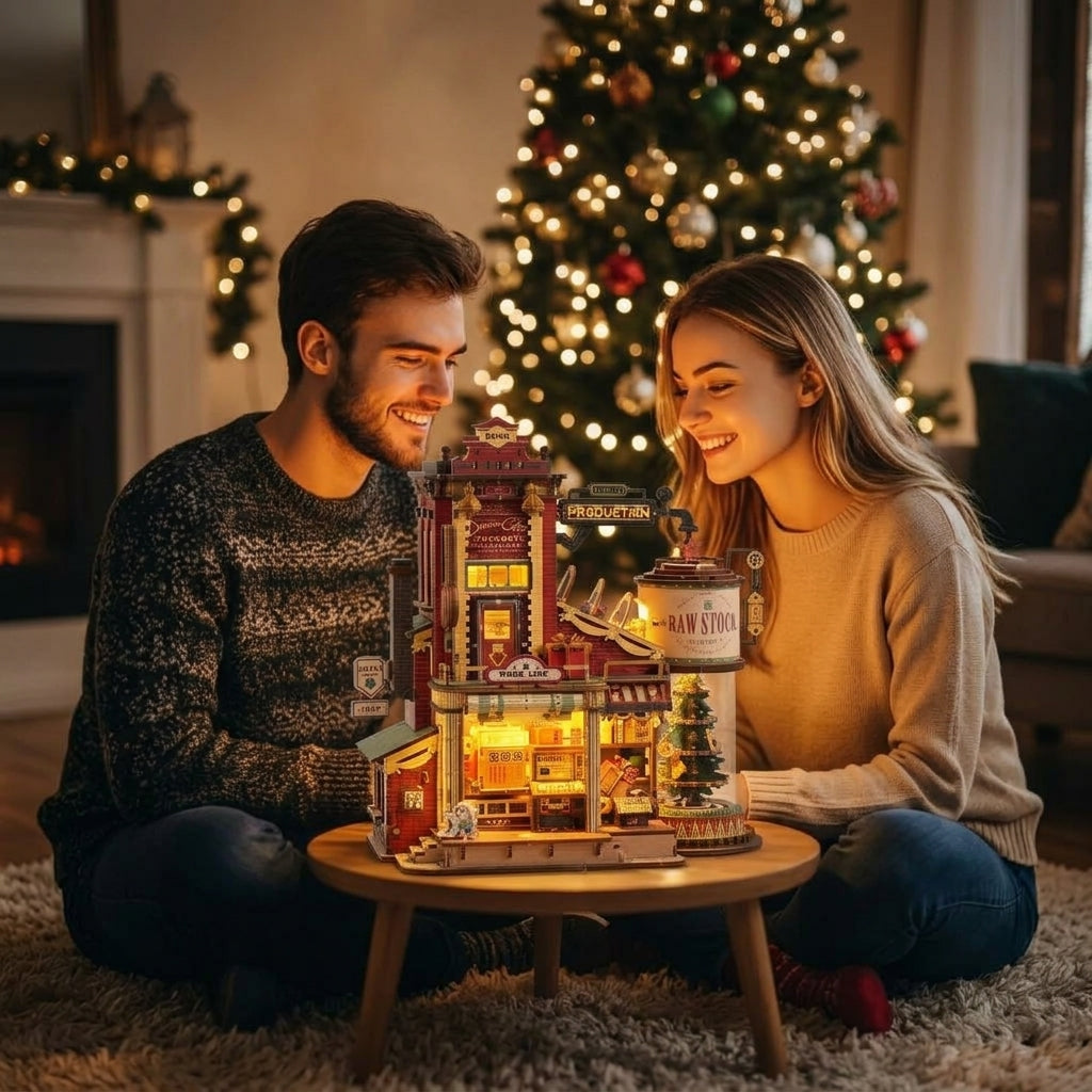 3D Mechanisches Puzzle — Baue eine magische Darstellung ohne Bildschirmzeit  