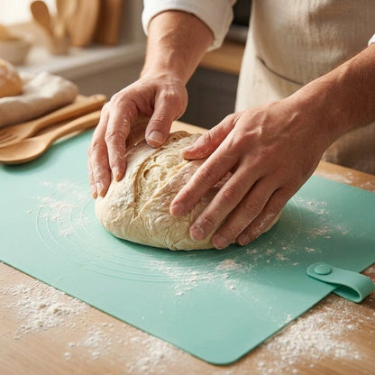 Extra Large Silicone Kitchen Mat — Cleaner Food Prep Without Messy Countertops