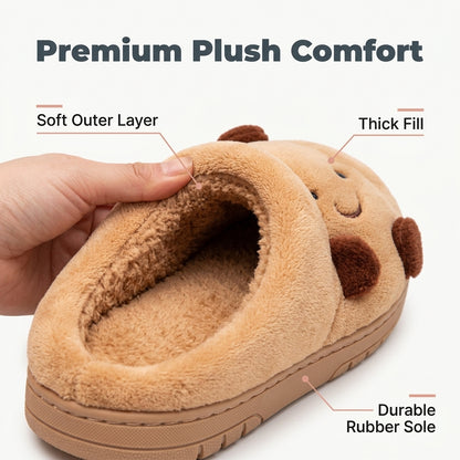 Croissant Plush Slippers — Cozy Warmth Without Boring House Shoes