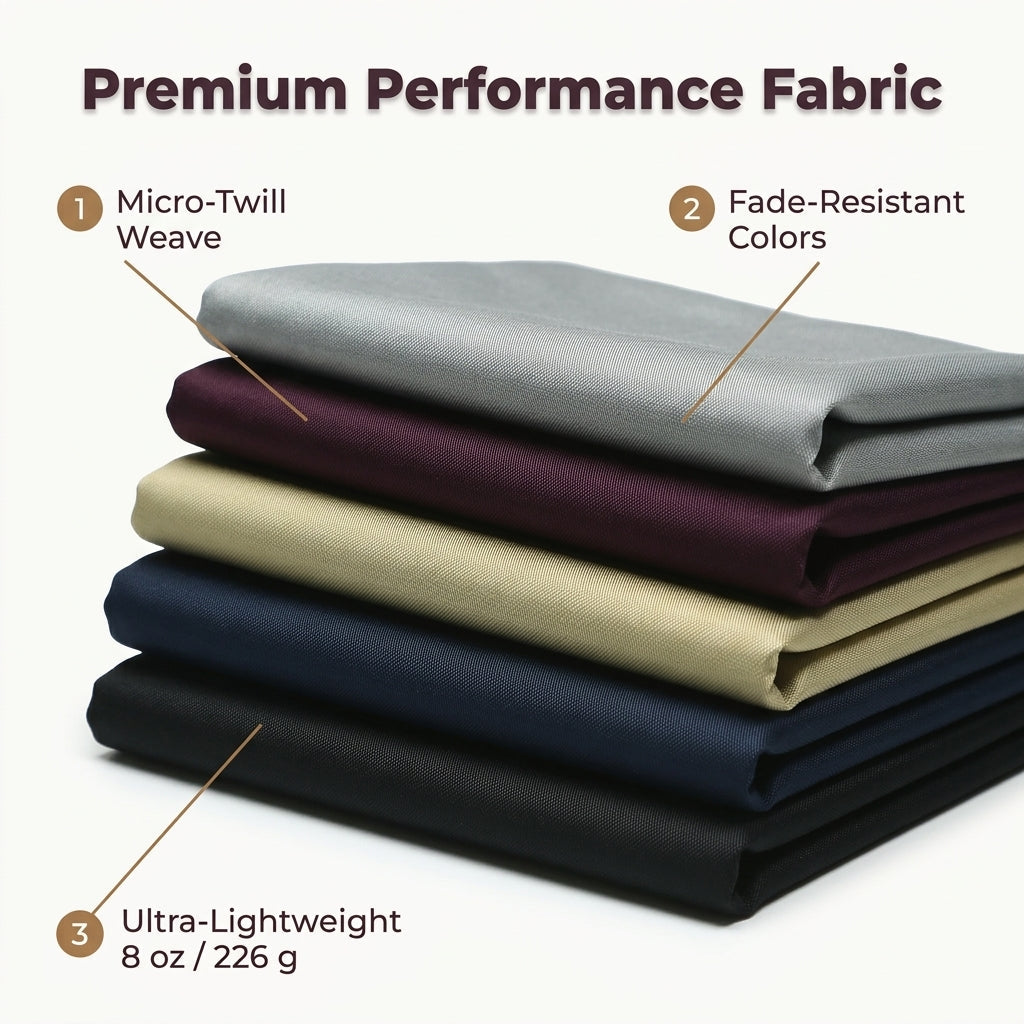 Wrinkle Free Stretch Pants - Breathable and Durable Performance Fabric