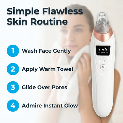 Blackhead Remover Vacuum - Clear Pores Without Harsh Treatments
