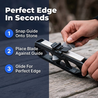 Portable Knife Sharpener — Restore Cleaner Cuts Without Bulky Sharpening Tools