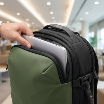 Vacuum Compression Travel Backpack — Pack More Without Checking A Bag