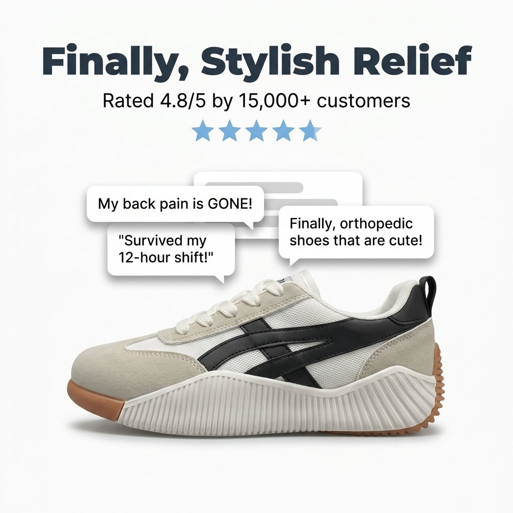 Orthopedic Sneakers – The End of Daily Foot Pain