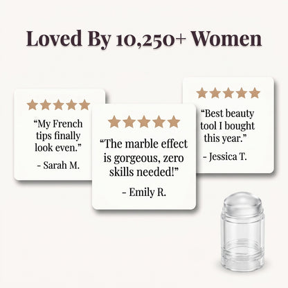 Silicone Nail Stamp — Salon-Style Nail Art Without Shaky Hands