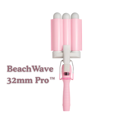 32mm Hair Waver — Natural Beach Waves Without Salon Styling