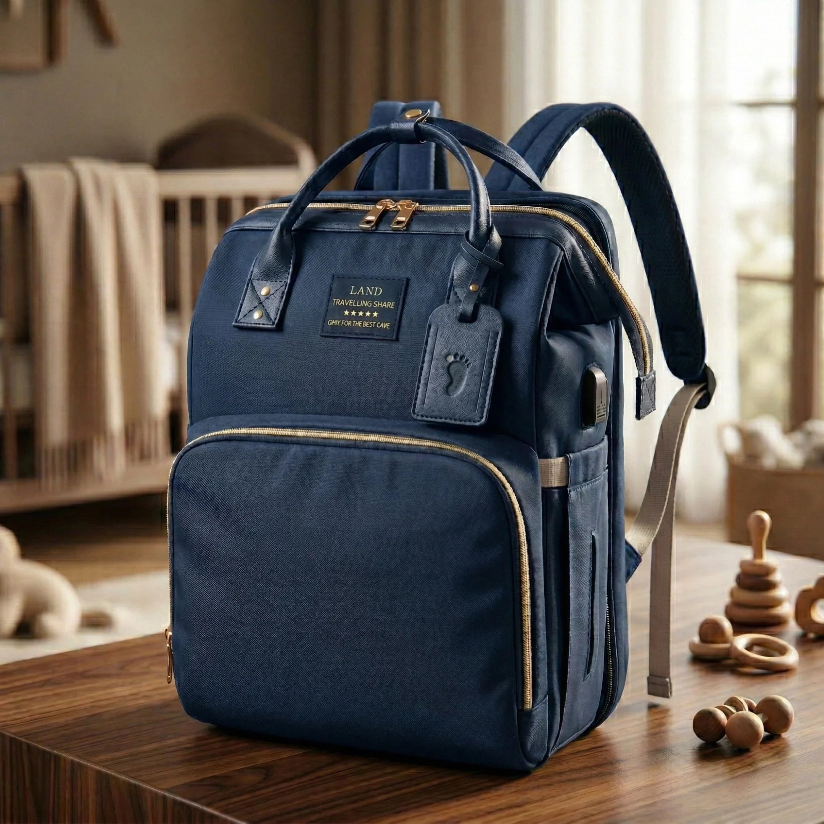 Diaper Bag - Organized and a Safe Place for Baby Anywhere