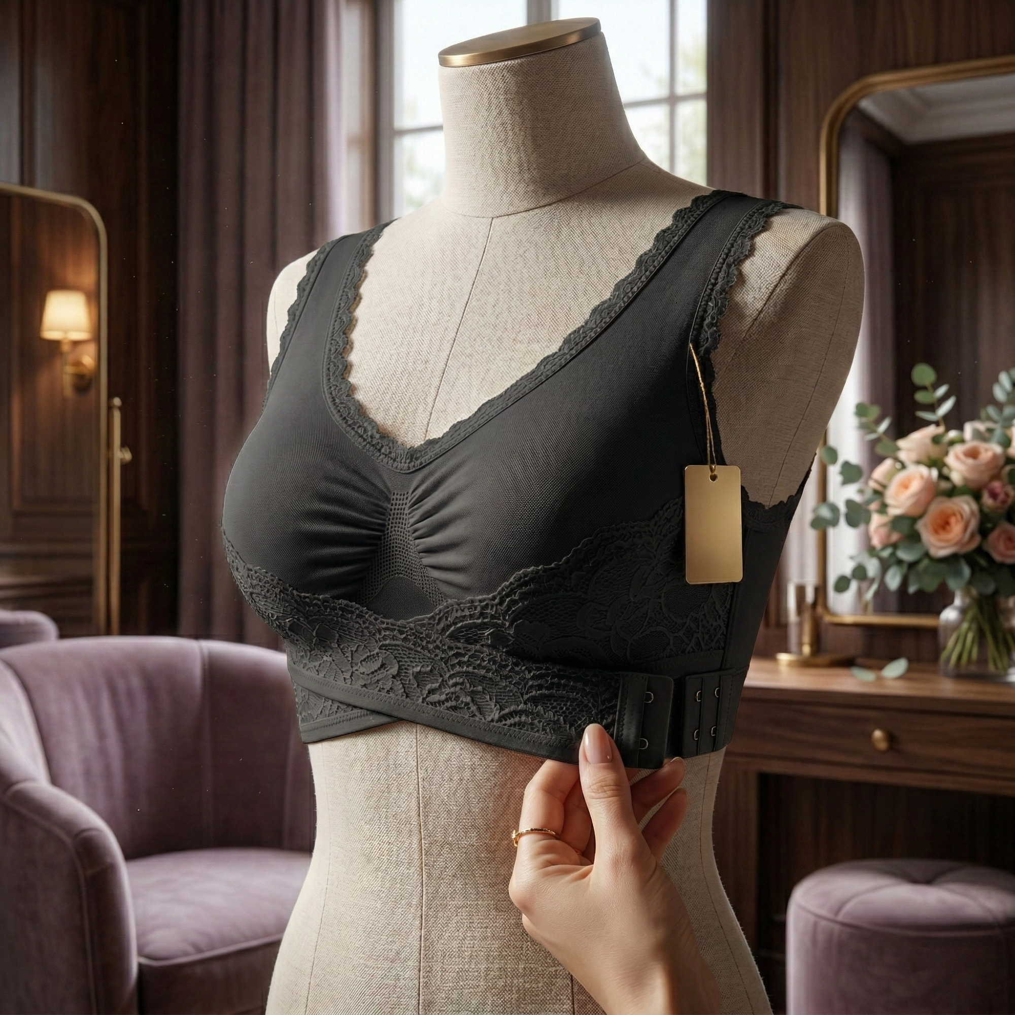 Wire-Free Comfort Bra - All day lift without shoulder pressure
