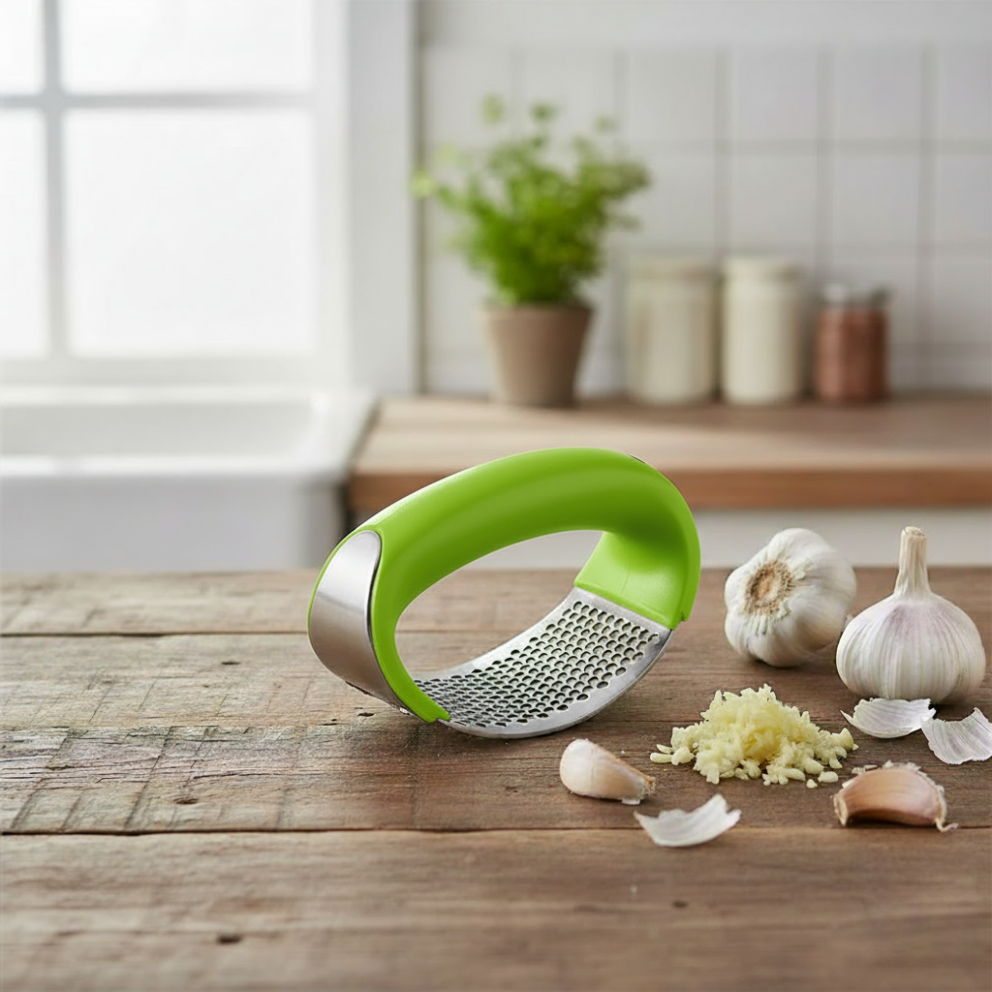 Garlic Press Rocker - Crush Easily