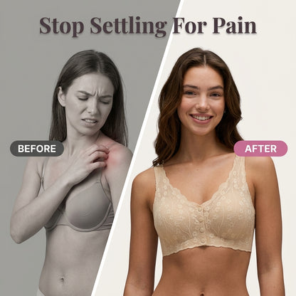 Lace Wireless Bra — Soft Lift & Support Without Painful Wires