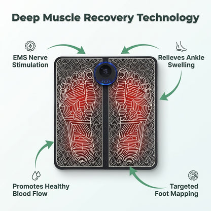 SoleEase EMS Foot Massager - Relax Tired Feet Without Expensive Spa Visits