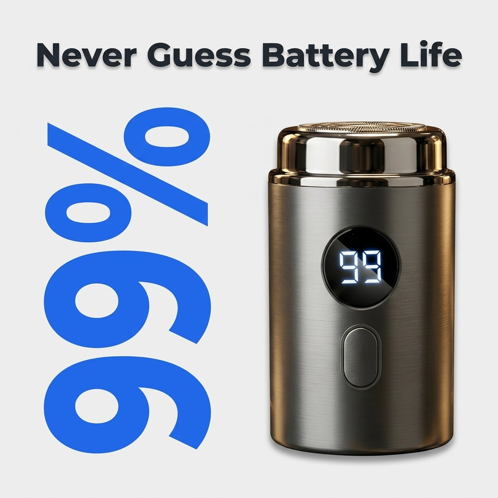 Waterproof Electric Shaver — Clean Shaving Power For Wet & Dry Grooming