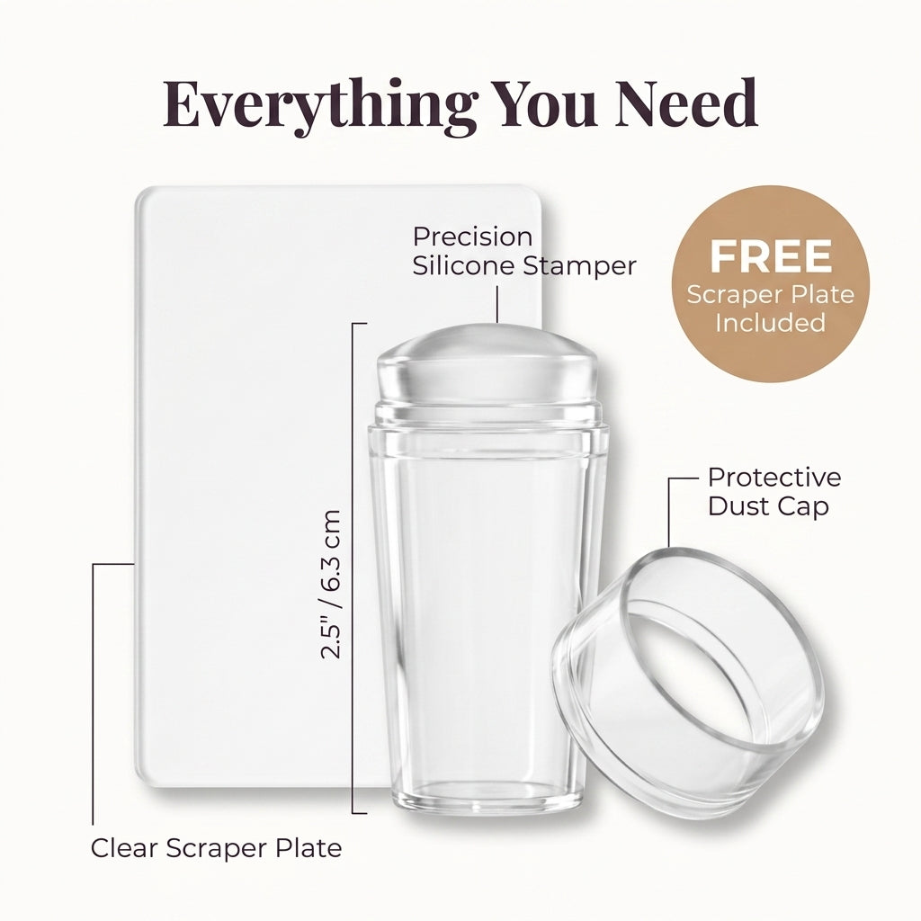 Silicone Nail Stamp — Salon-Style Nail Art Without Shaky Hands