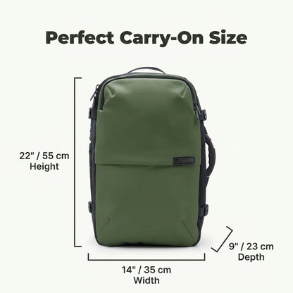 Vacuum Compression Travel Backpack — Pack More Without Checking A Bag