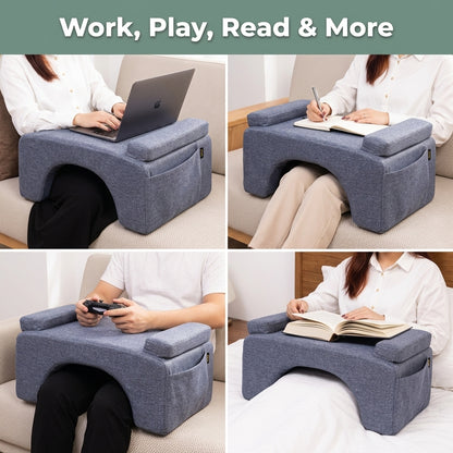 Memory Foam Lap Desk — Comfortable Work, Reading & Relaxing Without A Hard Desk