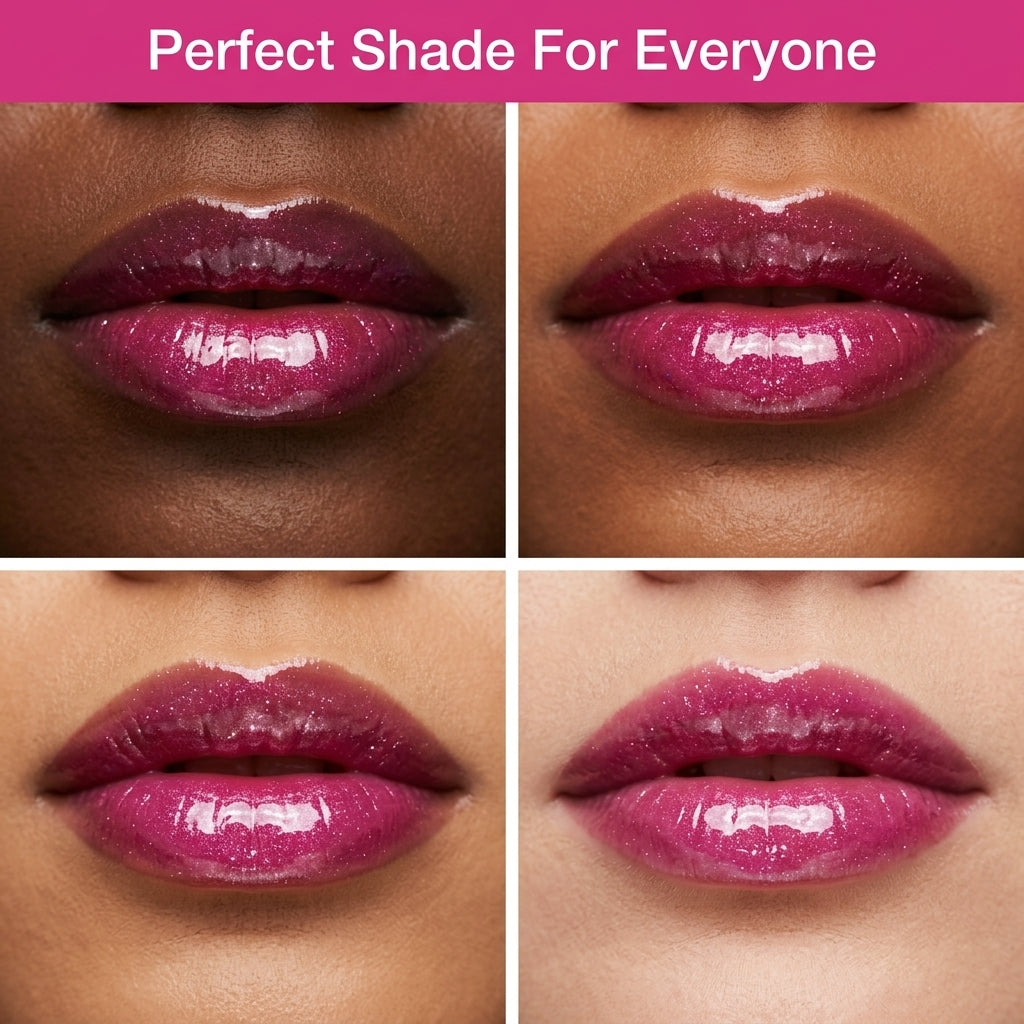 Lip Oil Gloss — Glass-Like Shine Without Sticky Heavy Gloss