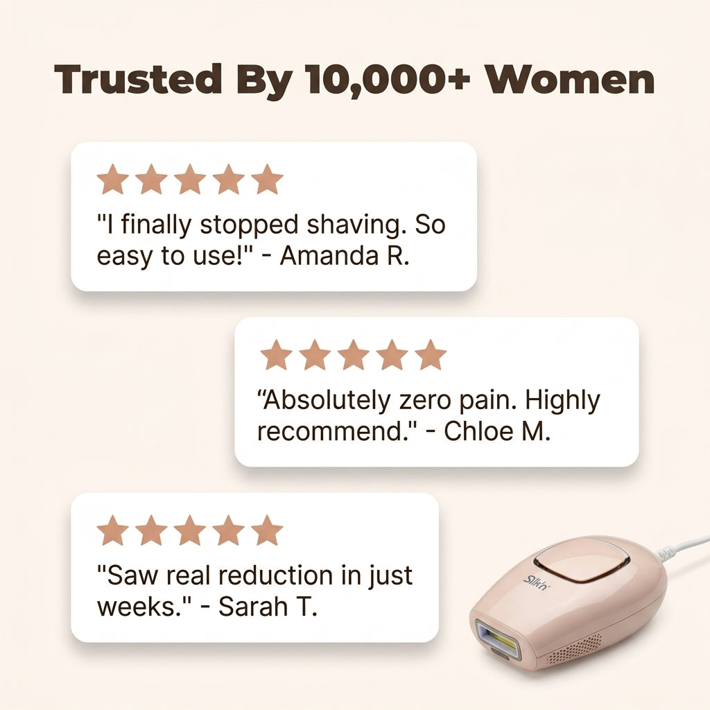 IPL Hair Removal Device — Smoother Skin Without Constant Shaving Or Waxing