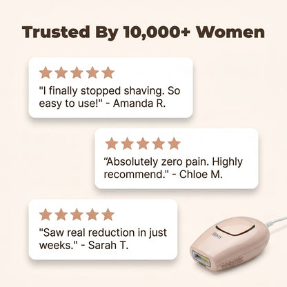 IPL Hair Removal Device — Smoother Skin Without Constant Shaving Or Waxing