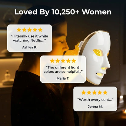 Multi-Light LED Facial Mask — Glow Routine Without Spa Appointments