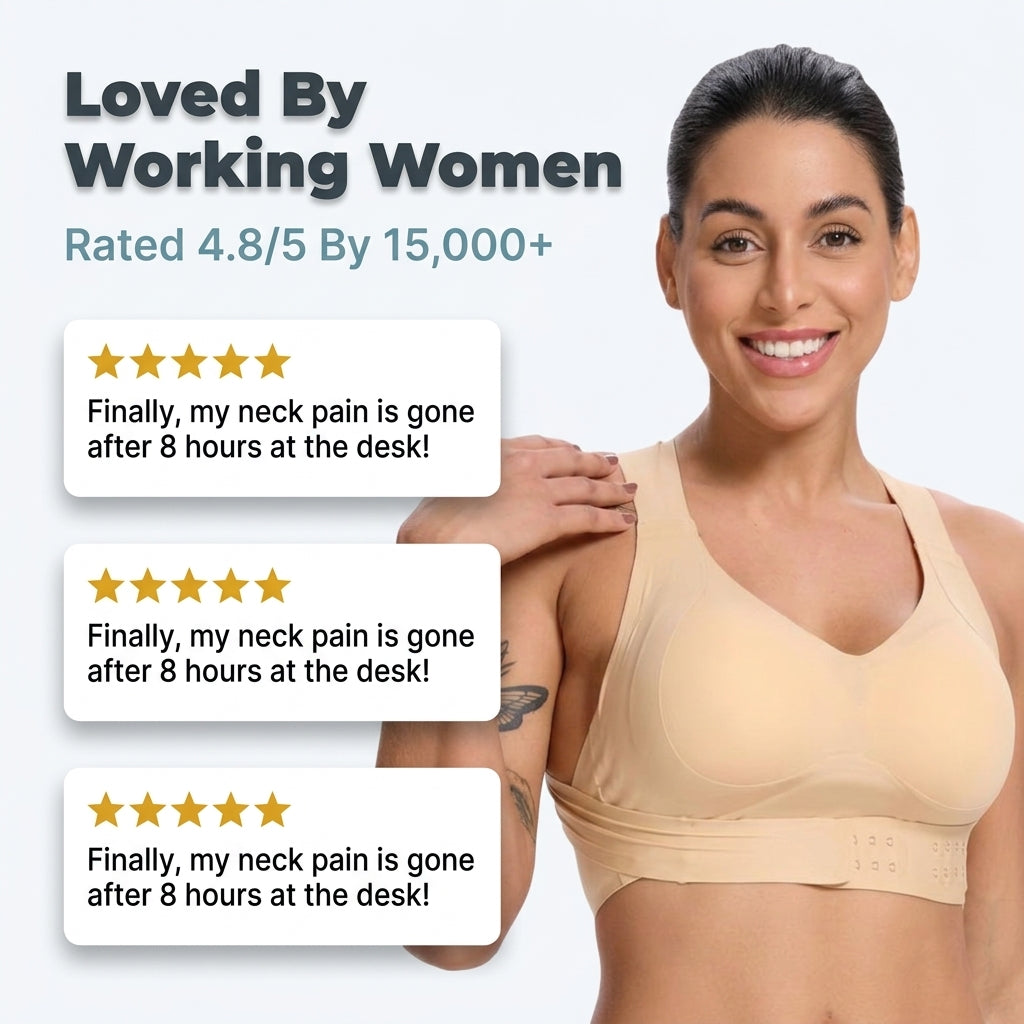 Posture Support Seamless Bra — Comfortable Support Without Feeling Restricted