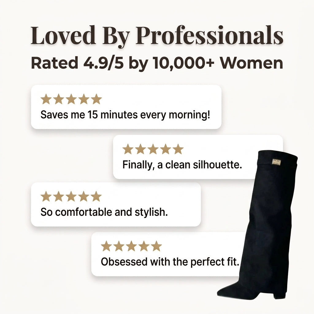 High Heel Boot Trousers - Style Without Constant Outfit Adjusting