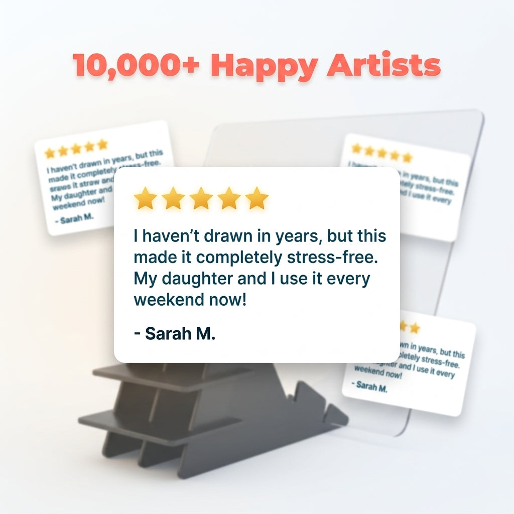 Image Reflection Drawing Board — Turn Any Photo Into Easy Traceable Art