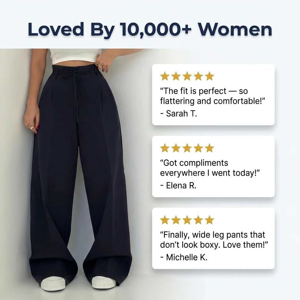 Celeste™ High-Waist Trousers - Flatters Your Figure Instantly