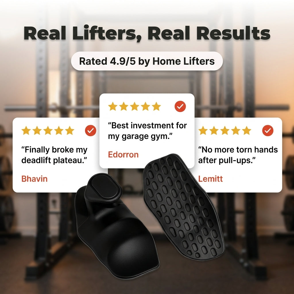 Weight Lifting Grips — Train Harder Without Torn Palms Or Painful Calluses