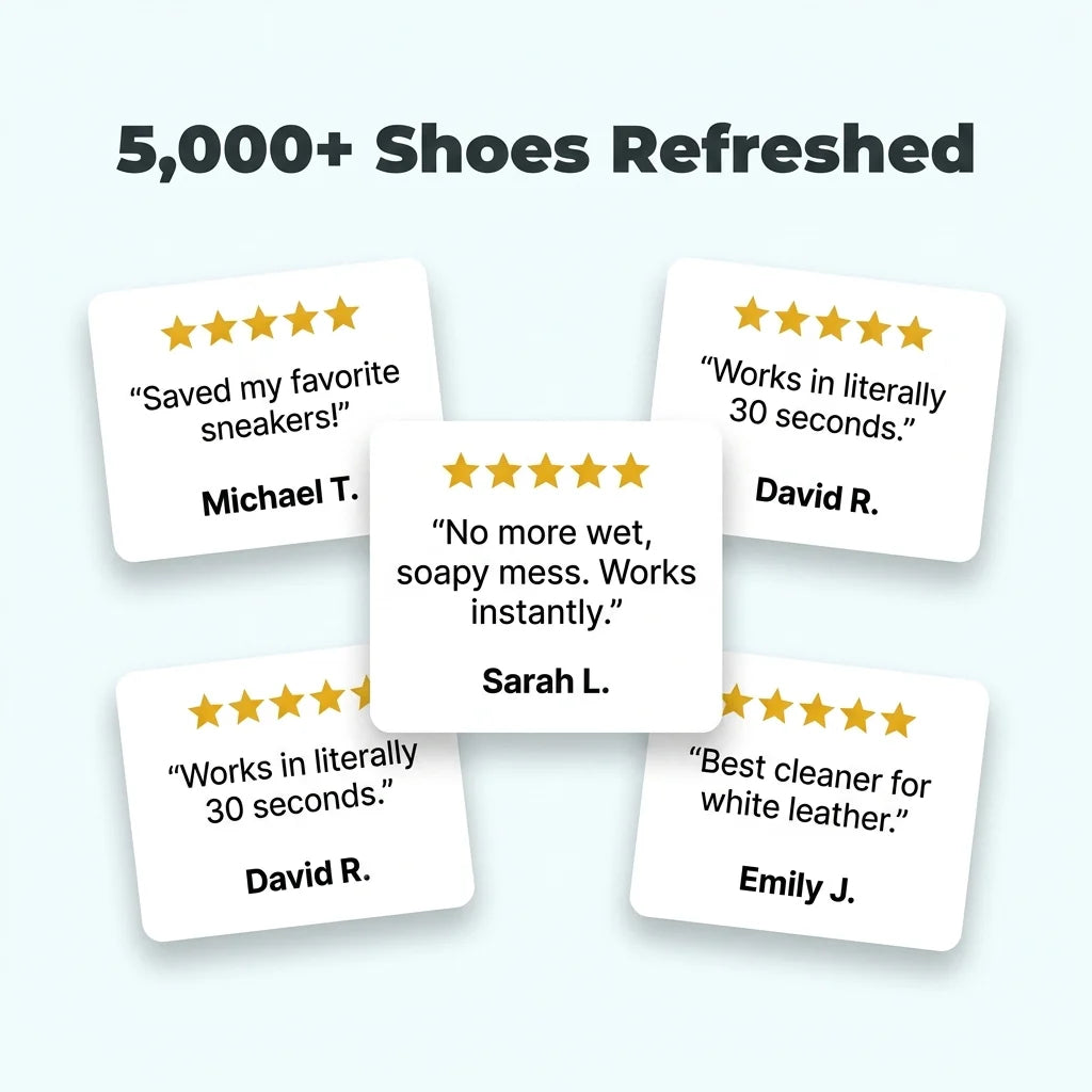 Premium Shoe Cleaning Gel — Makes Dirty Shoes Look Fresh Again
