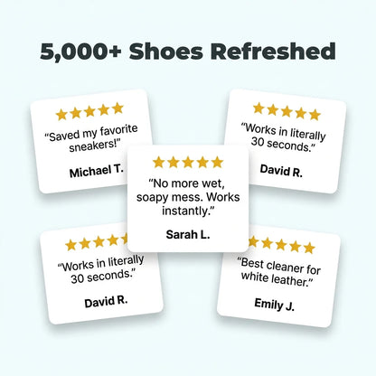 Premium Shoe Cleaning Gel — Makes Dirty Shoes Look Fresh Again