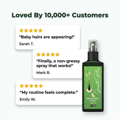 Nourishing Ginger Hair Spray — Fuller-Looking Hair With Daily Scalp Care