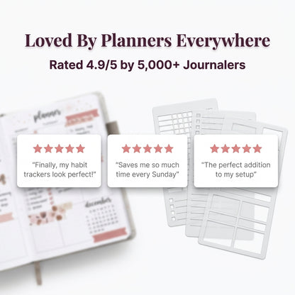 Flexible Planner Stencil Set — Cleaner Journal Layouts Without Rulers Or Messy Lines