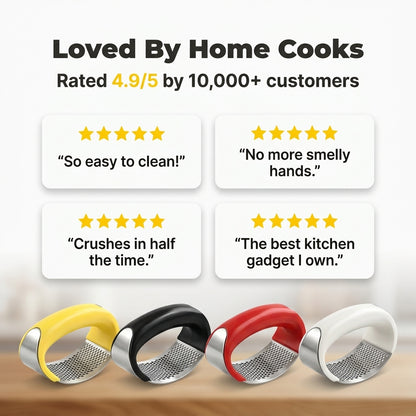 Garlic Press Rocker - Crush Easily