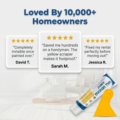 Wall Repair Cream Kit — Smooth Wall Damage Without Hiring A Contractor