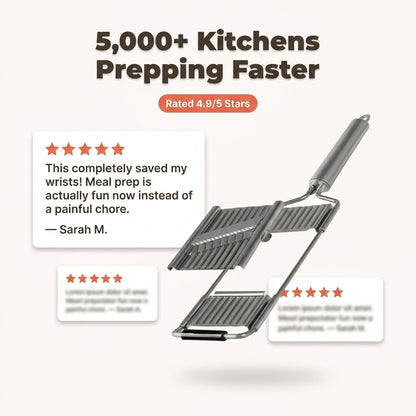 Manual Multi Slicer - Faster Dinner Prep Without Repetitive Knife Strain