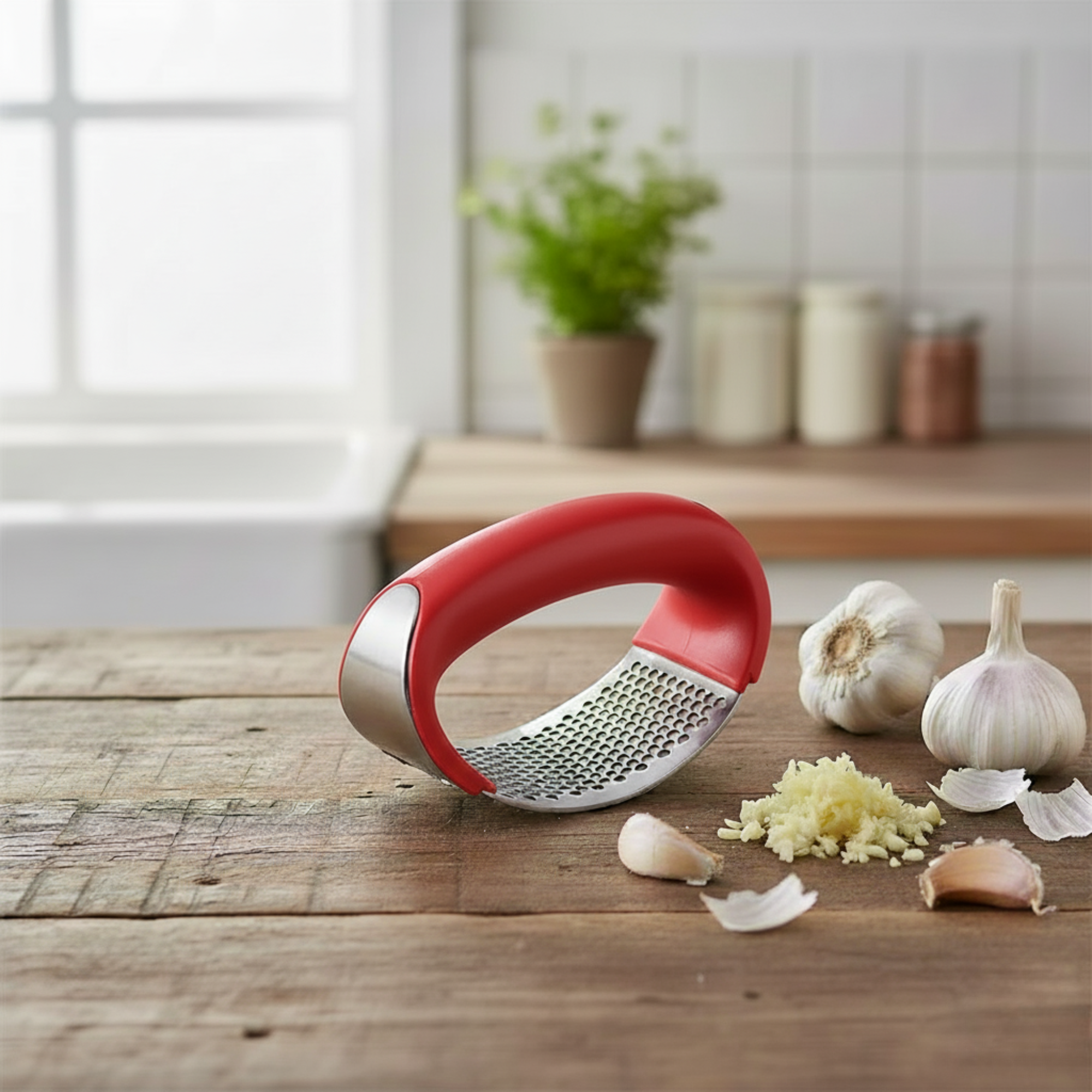 Garlic Press Rocker - Crush Easily