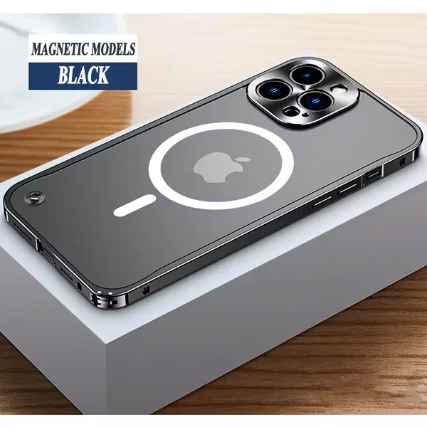 Magnetický kryt na iPhone ze slitiny — silná ochrana bez zbytečné váhy