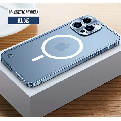Magnetický kryt na iPhone ze slitiny — silná ochrana bez zbytečné váhy