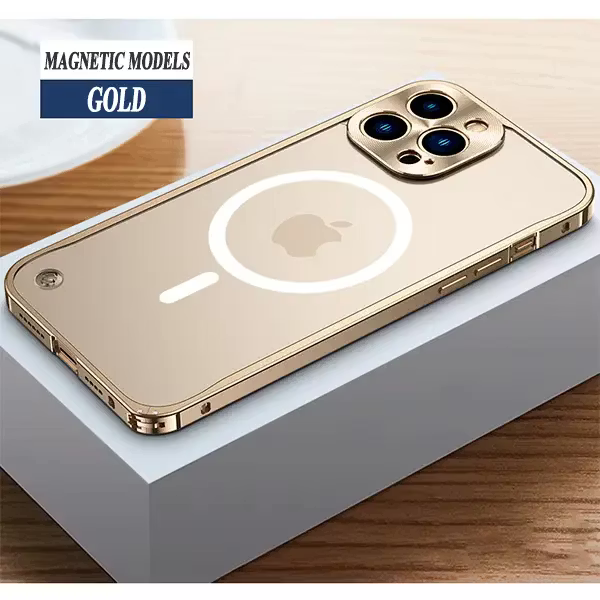 Magnetický kryt na iPhone ze slitiny — silná ochrana bez zbytečné váhy