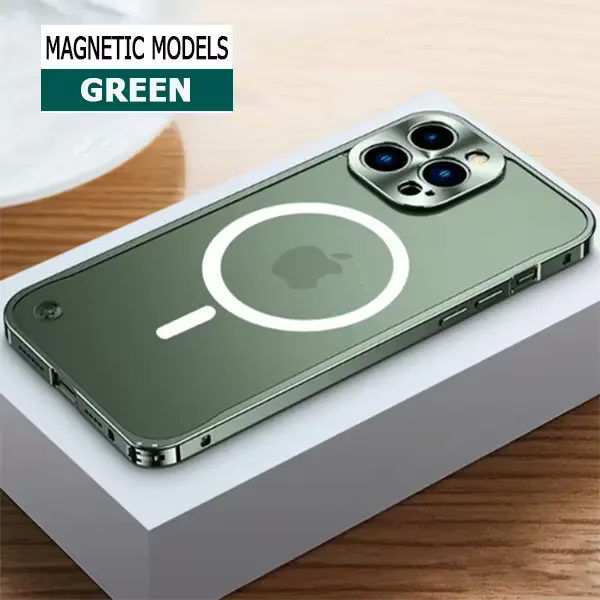 Magnetický kryt na iPhone ze slitiny — silná ochrana bez zbytečné váhy
