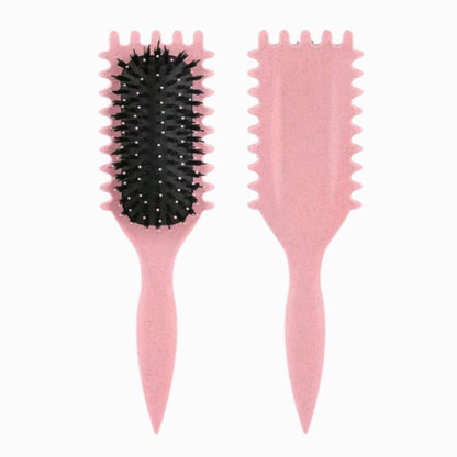 Anti-Frizz Curl Styling Brush — Defines Curls Without Frizz Or Pulling