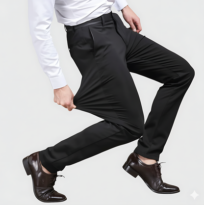 Wrinkle Free Stretch Pants - Breathable and Durable Performance Fabric