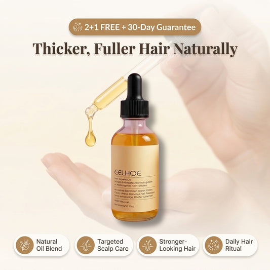 Natural Hair Growth Oil — Nourishes The Scalp For Fuller-Looking Hair