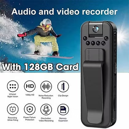 Portable HD Action Camera — Capture Everyday Moments Without Bulky Camera Gear