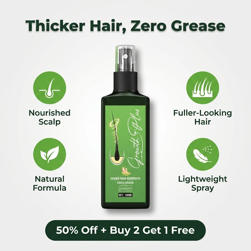 Nourishing Ginger Hair Spray — Fuller-Looking Hair With Daily Scalp Care
