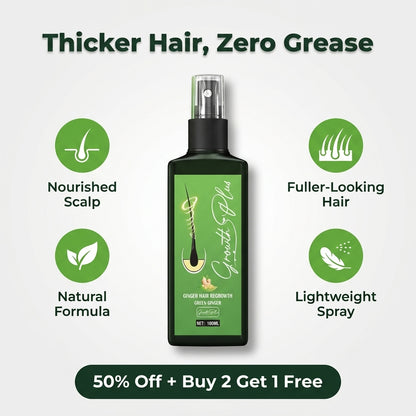 Nourishing Ginger Hair Spray — Fuller-Looking Hair With Daily Scalp Care