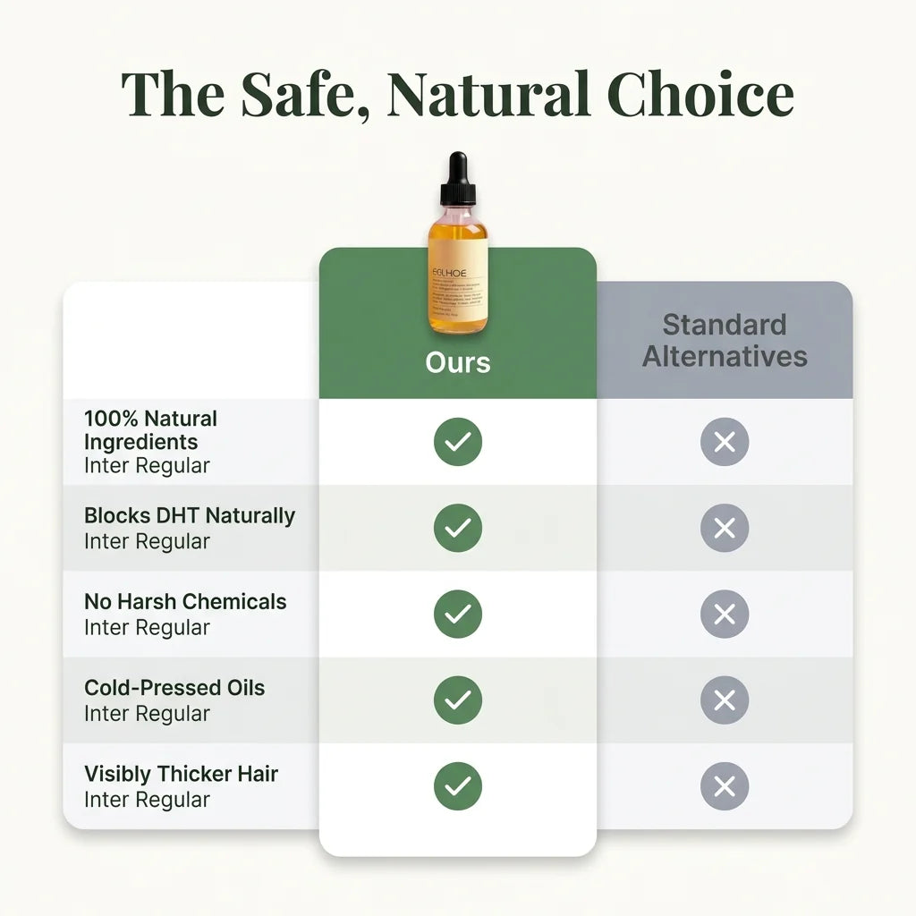 Natural Hair Growth Oil — Nourishes The Scalp For Fuller-Looking Hair